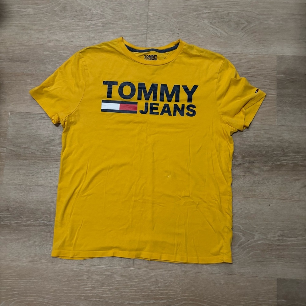 Tommy Jeans Yellow T-Shirt